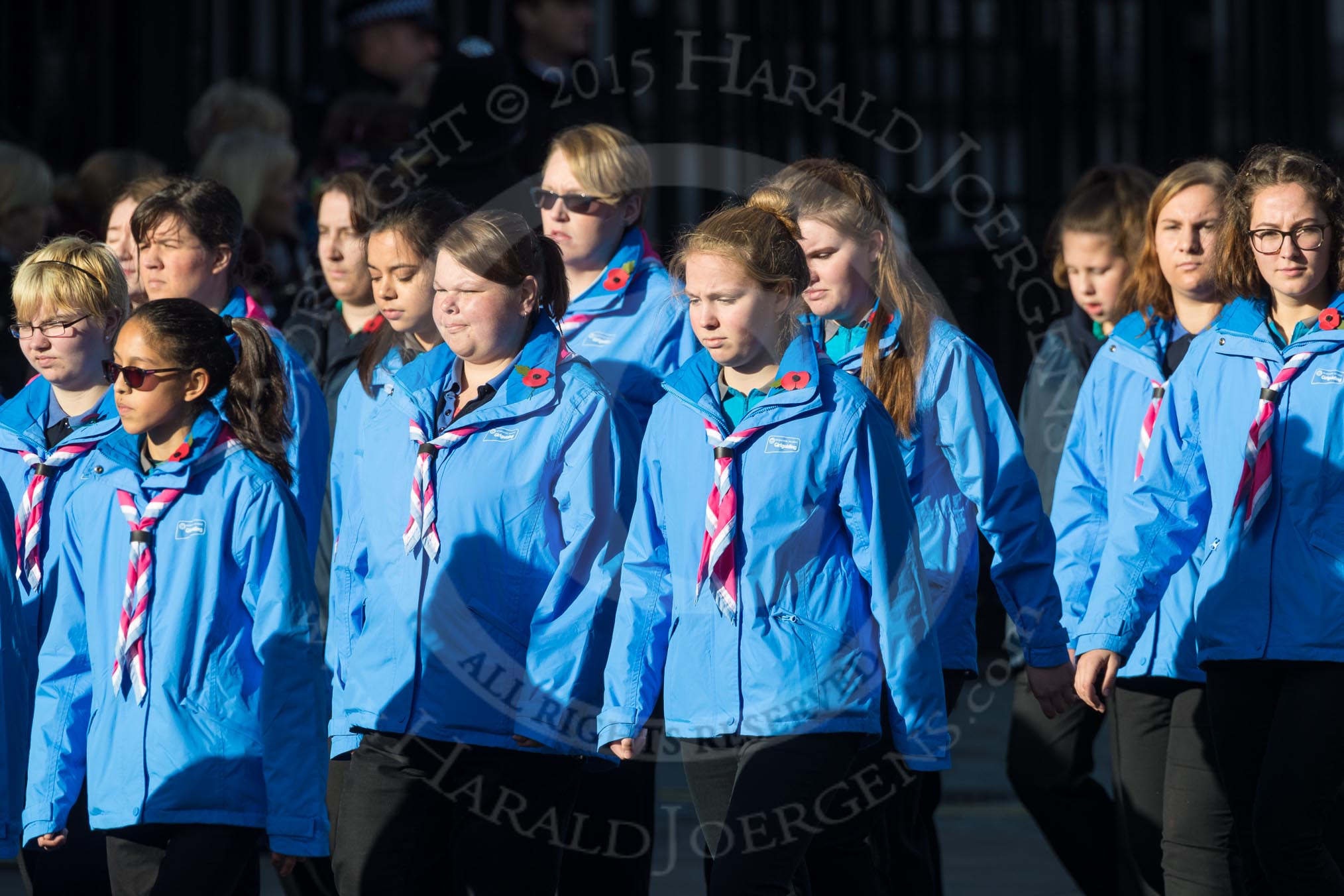 March Past, Remembrance Sunday at the Cenotaph 2016: M34 Girlguiding UK.
Cenotaph, Whitehall, London SW1,
London,
Greater London,
United Kingdom,
on 13 November 2016 at 13:18, image #2859