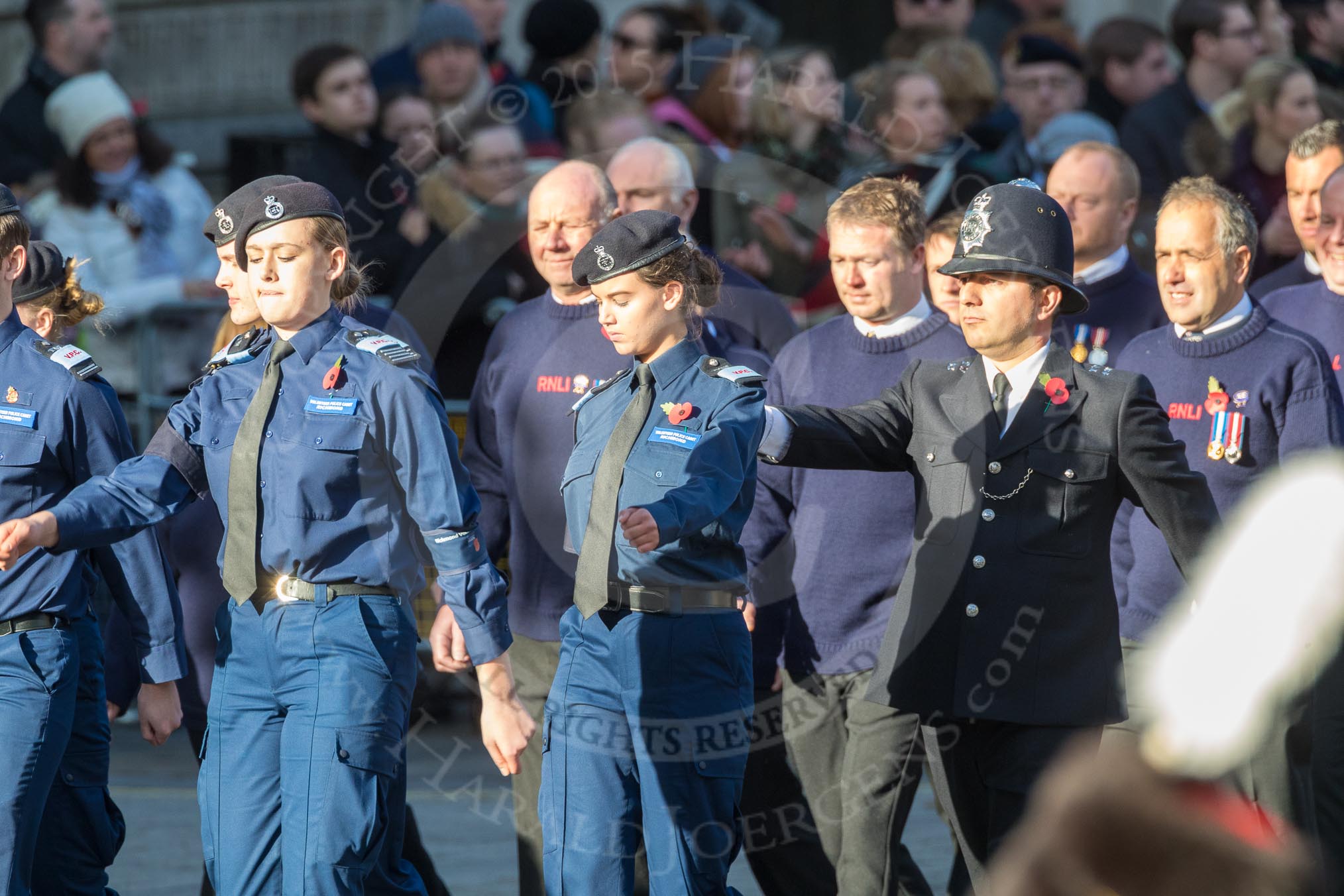 March Past, Remembrance Sunday at the Cenotaph 2016: M41 Royal National Lifeboat Institution.
Cenotaph, Whitehall, London SW1,
London,
Greater London,
United Kingdom,
on 13 November 2016 at 13:19, image #2946
