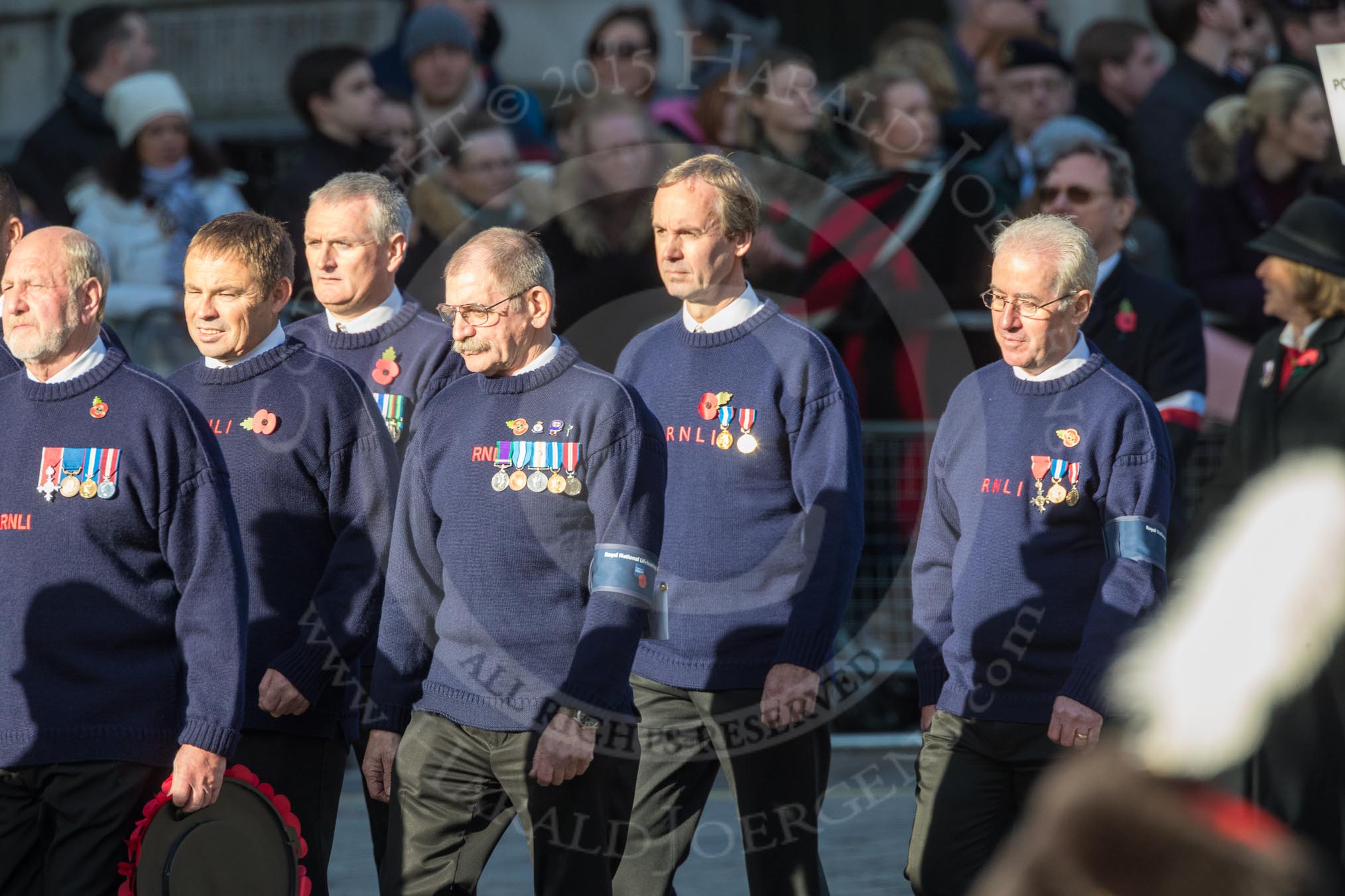 March Past, Remembrance Sunday at the Cenotaph 2016: M41 Royal National Lifeboat Institution.
Cenotaph, Whitehall, London SW1,
London,
Greater London,
United Kingdom,
on 13 November 2016 at 13:19, image #2956