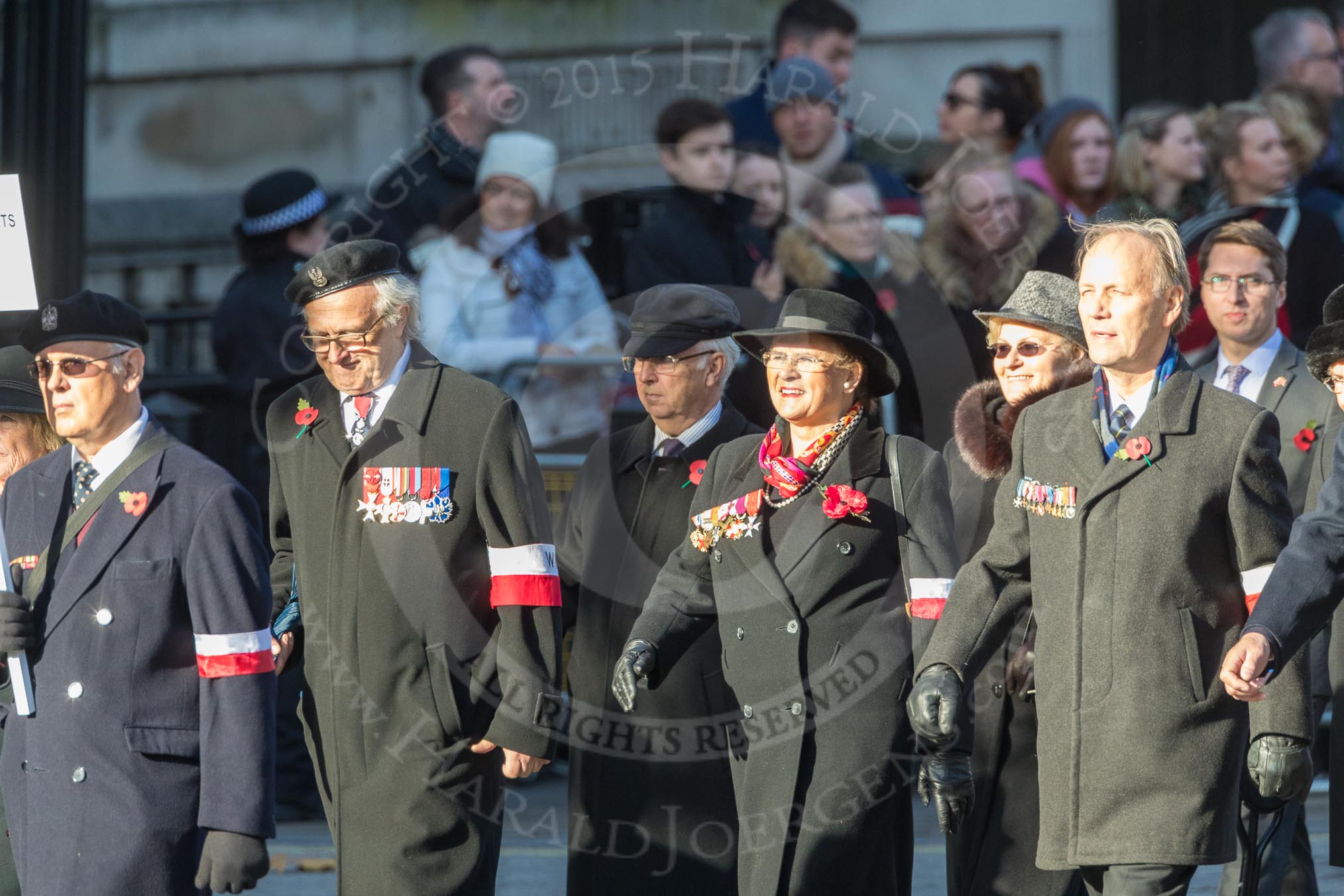 March Past, Remembrance Sunday at the Cenotaph 2016: M42 SPPW - Friends of Polish Veterans Association.
Cenotaph, Whitehall, London SW1,
London,
Greater London,
United Kingdom,
on 13 November 2016 at 13:19, image #2968