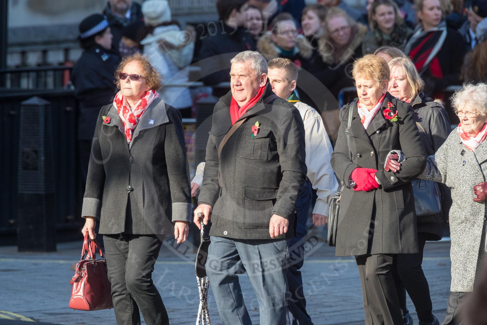 March Past, Remembrance Sunday at the Cenotaph 2016: M49 The British Evacuees Association.
Cenotaph, Whitehall, London SW1,
London,
Greater London,
United Kingdom,
on 13 November 2016 at 13:20, image #3027