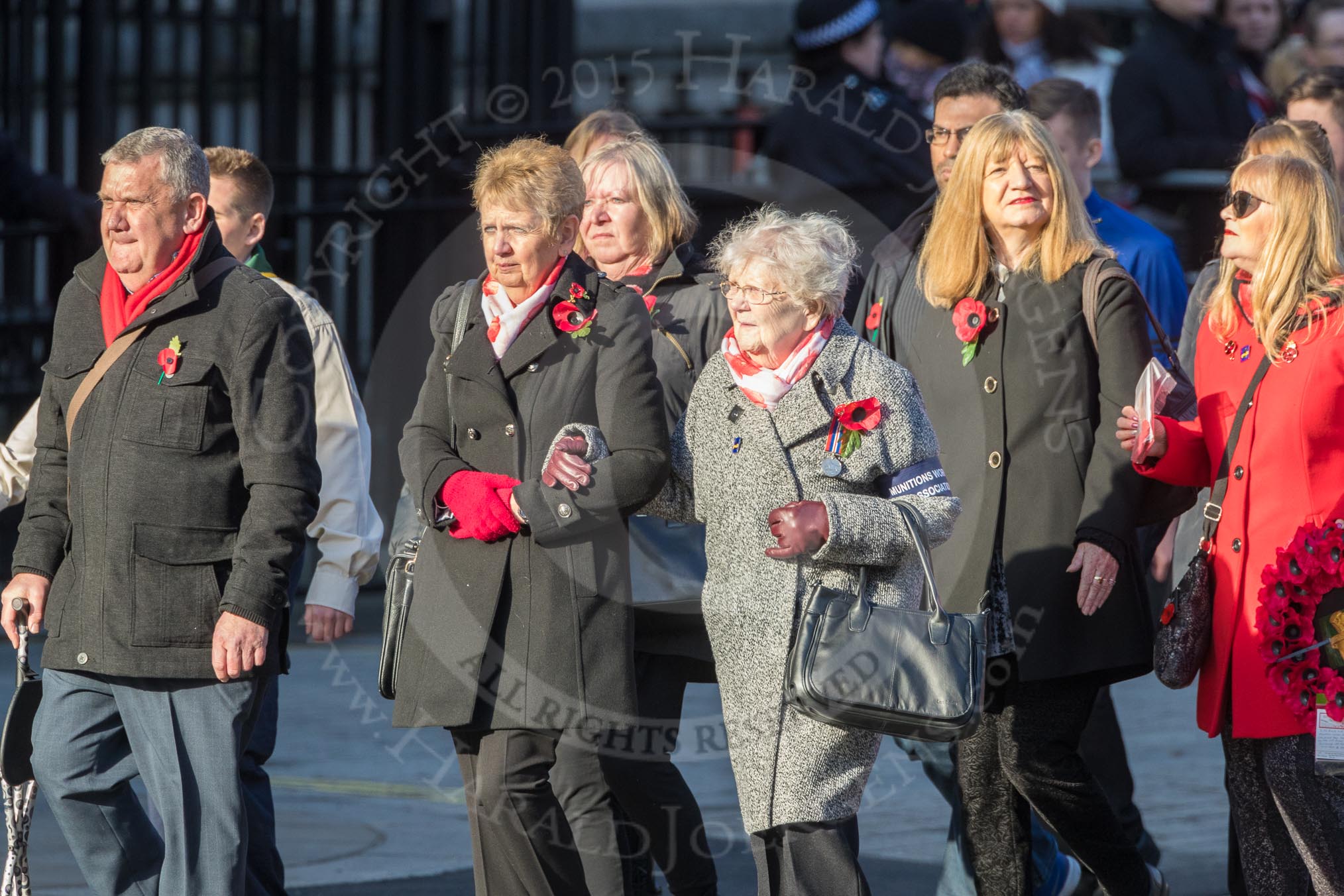 March Past, Remembrance Sunday at the Cenotaph 2016: M49 The British Evacuees Association.
Cenotaph, Whitehall, London SW1,
London,
Greater London,
United Kingdom,
on 13 November 2016 at 13:20, image #3033