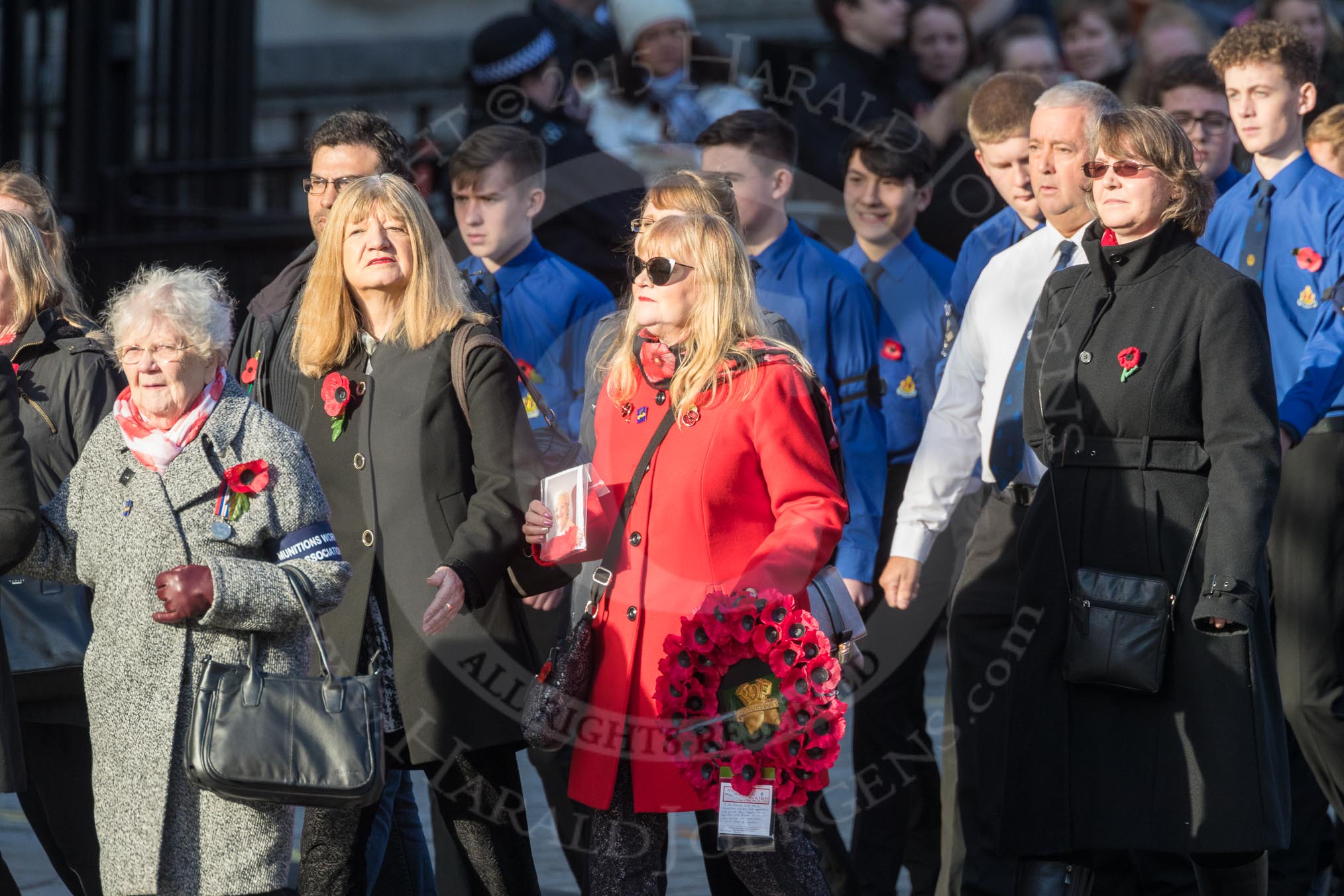 March Past, Remembrance Sunday at the Cenotaph 2016: M49 The British Evacuees Association.
Cenotaph, Whitehall, London SW1,
London,
Greater London,
United Kingdom,
on 13 November 2016 at 13:20, image #3035