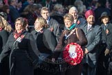 March Past, Remembrance Sunday at the Cenotaph 2016: M27 National Association of Round Tables.
Cenotaph, Whitehall, London SW1,
London,
Greater London,
United Kingdom,
on 13 November 2016 at 13:17, image #2728