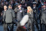March Past, Remembrance Sunday at the Cenotaph 2016: M52 Munitions Workers Association.
Cenotaph, Whitehall, London SW1,
London,
Greater London,
United Kingdom,
on 13 November 2016 at 13:20, image #3053