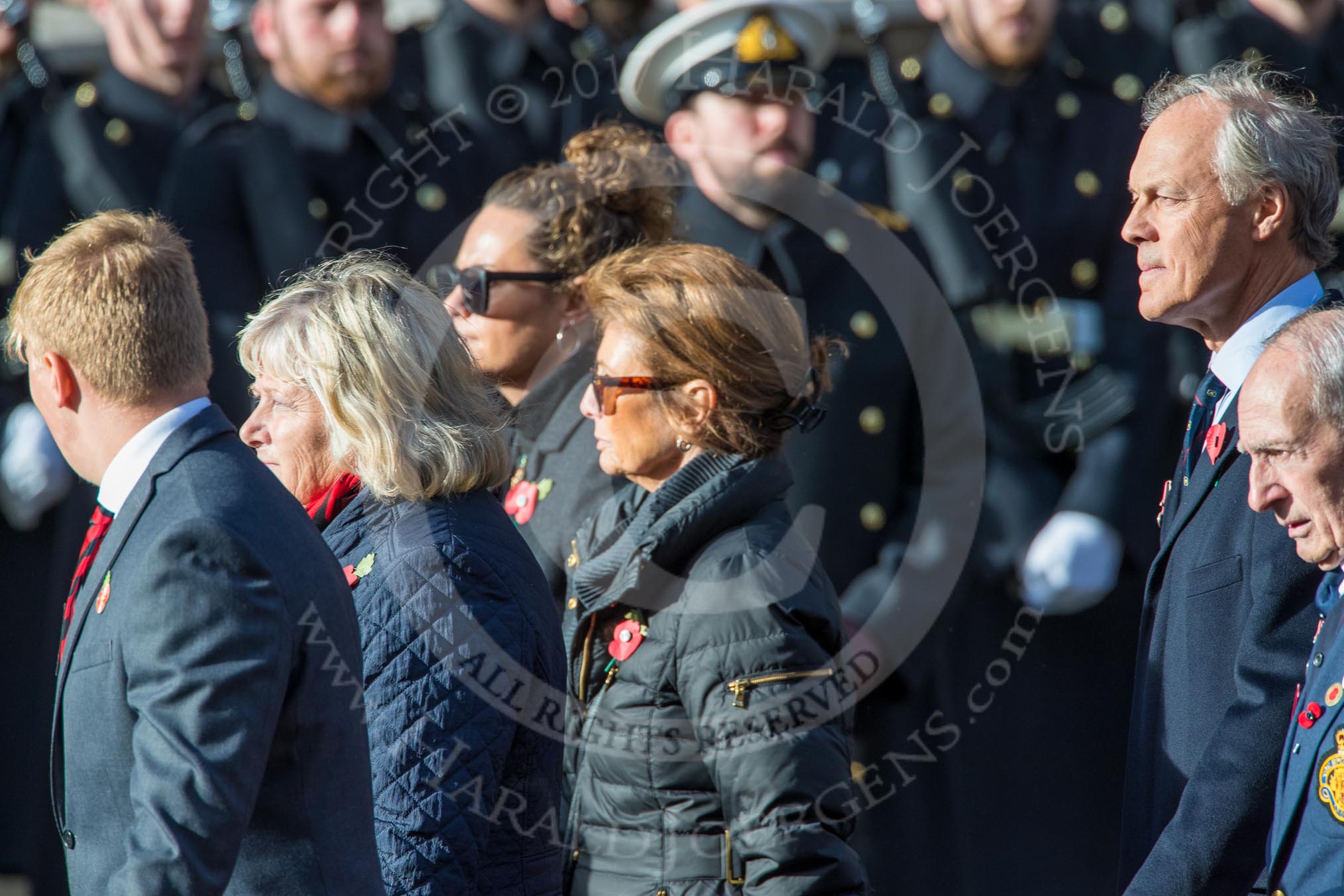 Burma Star Association (Group F30, 29 members) during the Royal British Legion March Past on Remembrance Sunday at the Cenotaph, Whitehall, Westminster, London, 11 November 2018, 11:55.