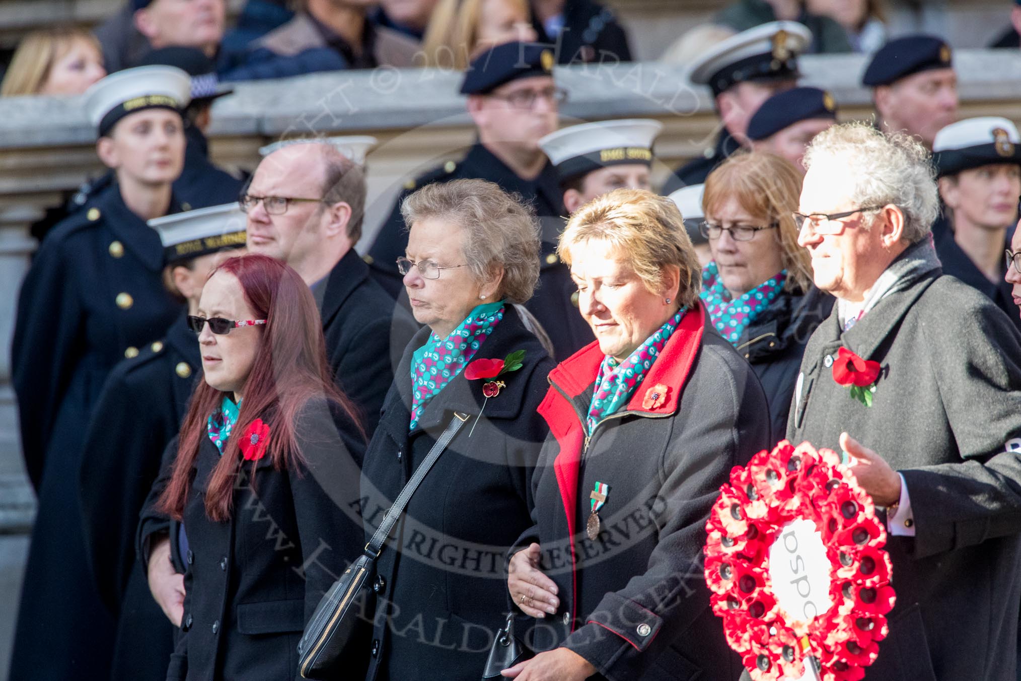 PDSA (Group M21, 36 members) during the Royal British Legion March Past on Remembrance Sunday at the Cenotaph, Whitehall, Westminster, London, 11 November 2018, 12:27.