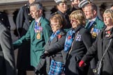 Photo #120 (1811111143121X22353HaraldJoergens) Fleet Air Arm Junglies Association  (Group E12, 22 members) during the Royal British Legion March Past on Remembrance Sunday at the Cenotaph, Whitehall, Westminster, London, 11 November 2018, 11:43.