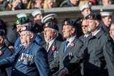 Royal Navy Photographers Association  (Part of the Fly Navy Federation conti (Group E13, 23 members) during the Royal British Legion March Past on Remembrance Sunday at the Cenotaph, Whitehall, Westminster, London, 11 November 2018, 11:43.