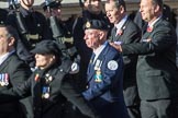 HMS Penelope Association  (Group E23, 26 members) during the Royal British Legion March Past on Remembrance Sunday at the Cenotaph, Whitehall, Westminster, London, 11 November 2018, 11:44.