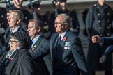 HMS Penelope Association  (Group E23, 26 members) during the Royal British Legion March Past on Remembrance Sunday at the Cenotaph, Whitehall, Westminster, London, 11 November 2018, 11:44.