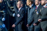 The Four Ships Yangtze Incident Association   (Group E37, 20 members) during the Royal British Legion March Past on Remembrance Sunday at the Cenotaph, Whitehall, Westminster, London, 11 November 2018, 11:46.