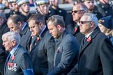 The Four Ships Yangtze Incident Association   (Group E37, 20 members) during the Royal British Legion March Past on Remembrance Sunday at the Cenotaph, Whitehall, Westminster, London, 11 November 2018, 11:46.