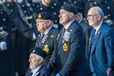 Submariners Association   (Group E38, 28 members) during the Royal British Legion March Past on Remembrance Sunday at the Cenotaph, Whitehall, Westminster, London, 11 November 2018, 11:46.