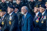 Submariners Association   (Group E38, 28 members) during the Royal British Legion March Past on Remembrance Sunday at the Cenotaph, Whitehall, Westminster, London, 11 November 2018, 11:46.