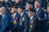 Submariners Association   (Group E38, 28 members) during the Royal British Legion March Past on Remembrance Sunday at the Cenotaph, Whitehall, Westminster, London, 11 November 2018, 11:46.