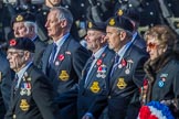 Submariners Association (Group E38, 28 members) during the Royal British Legion March Past on Remembrance Sunday at the Cenotaph, Whitehall, Westminster, London, 11 November 2018, 11:46.