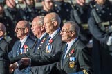 Association  OF Royal Yachtsmen (Group E39, 32 members) during the Royal British Legion March Past on Remembrance Sunday at the Cenotaph, Whitehall, Westminster, London, 11 November 2018, 11:46.