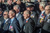 Broadsword Association  (Group E40, 32 members) during the Royal British Legion March Past on Remembrance Sunday at the Cenotaph, Whitehall, Westminster, London, 11 November 2018, 11:46.