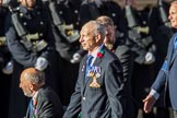 Royal Navy Physical Training Branch Association  (Group E41, 37 members) during the Royal British Legion March Past on Remembrance Sunday at the Cenotaph, Whitehall, Westminster, London, 11 November 2018, 11:46.