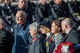 The Fisgard Association  (Group E42, 35 members) during the Royal British Legion March Past on Remembrance Sunday at the Cenotaph, Whitehall, Westminster, London, 11 November 2018, 11:47.