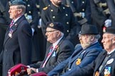 Blesma, The Limbless Veterans (Group AA1, 55 members) during the Royal British Legion March Past on Remembrance Sunday at the Cenotaph, Whitehall, Westminster, London, 11 November 2018, 11:47.