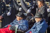 The Queen Alexandra Hospital Home (Group AA4, 20 members) during the Royal British Legion March Past on Remembrance Sunday at the Cenotaph, Whitehall, Westminster, London, 11 November 2018, 11:49.