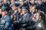 Combat Stress (Group AA6, 36 members) during the Royal British Legion March Past on Remembrance Sunday at the Cenotaph, Whitehall, Westminster, London, 11 November 2018, 11:49.