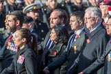 Combat Stress (Group AA6, 36 members) during the Royal British Legion March Past on Remembrance Sunday at the Cenotaph, Whitehall, Westminster, London, 11 November 2018, 11:49.