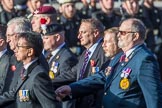 Combat Stress (Group AA6, 36 members) during the Royal British Legion March Past on Remembrance Sunday at the Cenotaph, Whitehall, Westminster, London, 11 November 2018, 11:49.