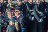 Scottish War Blinded (Group AA8, 21 members) during the Royal British Legion March Past on Remembrance Sunday at the Cenotaph, Whitehall, Westminster, London, 11 November 2018, 11:49.