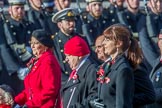 Scottish War Blinded (Group AA8, 21 members) during the Royal British Legion March Past on Remembrance Sunday at the Cenotaph, Whitehall, Westminster, London, 11 November 2018, 11:49.