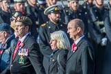 Scottish War Blinded (Group AA8, 21 members) during the Royal British Legion March Past on Remembrance Sunday at the Cenotaph, Whitehall, Westminster, London, 11 November 2018, 11:49.