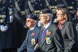 British Korean Veterans Association  (Group F2, 16 members) during the Royal British Legion March Past on Remembrance Sunday at the Cenotaph, Whitehall, Westminster, London, 11 November 2018, 11:49.