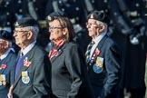 British Korean Veterans Association  (Group F2, 16 members) during the Royal British Legion March Past on Remembrance Sunday at the Cenotaph, Whitehall, Westminster, London, 11 November 2018, 11:49.