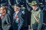 British Korean Veterans Association  (Group F2, 16 members) during the Royal British Legion March Past on Remembrance Sunday at the Cenotaph, Whitehall, Westminster, London, 11 November 2018, 11:49.