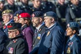 Help for Heroes (Group F4, 100 members) during the Royal British Legion March Past on Remembrance Sunday at the Cenotaph, Whitehall, Westminster, London, 11 November 2018, 11:50.