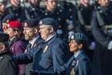 Help for Heroes (Group F4, 100 members) during the Royal British Legion March Past on Remembrance Sunday at the Cenotaph, Whitehall, Westminster, London, 11 November 2018, 11:50.