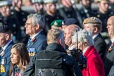 The Not Forgotten Association  (Group F5, 47 members) during the Royal British Legion March Past on Remembrance Sunday at the Cenotaph, Whitehall, Westminster, London, 11 November 2018, 11:50.