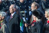 The Monte Cassino Society (Group F6, 29 members) during the Royal British Legion March Past on Remembrance Sunday at the Cenotaph, Whitehall, Westminster, London, 11 November 2018, 11:50.