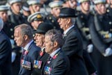 Gallantry Medallists' League (Group F9, 38 members) during the Royal British Legion March Past on Remembrance Sunday at the Cenotaph, Whitehall, Westminster, London, 11 November 2018, 11:51.