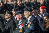 National Malay and Borneo Veterans Association  (Group F12, 76 members) during the Royal British Legion March Past on Remembrance Sunday at the Cenotaph, Whitehall, Westminster, London, 11 November 2018, 11:51.