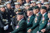 1 LI Association (Group A1, 60 members) during the Royal British Legion March Past on Remembrance Sunday at the Cenotaph, Whitehall, Westminster, London, 11 November 2018, 11:55.