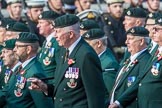1 LI Association (Group A1, 60 members) during the Royal British Legion March Past on Remembrance Sunday at the Cenotaph, Whitehall, Westminster, London, 11 November 2018, 11:55.