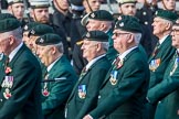 1 LI Association (Group A1, 60 members) during the Royal British Legion March Past on Remembrance Sunday at the Cenotaph, Whitehall, Westminster, London, 11 November 2018, 11:55.