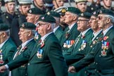 1 LI Association (Group A1, 60 members) during the Royal British Legion March Past on Remembrance Sunday at the Cenotaph, Whitehall, Westminster, London, 11 November 2018, 11:55.