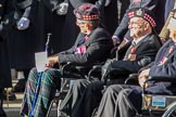 KOSB -The Kings Own Scottish Borderers Association (Group A9, 75 members) during the Royal British Legion March Past on Remembrance Sunday at the Cenotaph, Whitehall, Westminster, London, 11 November 2018, 11:57.