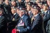 KOSB -The Kings Own Scottish Borderers Association (Group A9, 75 members) during the Royal British Legion March Past on Remembrance Sunday at the Cenotaph, Whitehall, Westminster, London, 11 November 2018, 11:57.