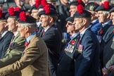 The Black Watch Association - London Branch (Group A10, 72 members) during the Royal British Legion March Past on Remembrance Sunday at the Cenotaph, Whitehall, Westminster, London, 11 November 2018, 11:57.