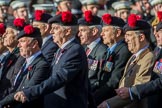 The Black Watch Association - London Branch (Group A10, 72 members) during the Royal British Legion March Past on Remembrance Sunday at the Cenotaph, Whitehall, Westminster, London, 11 November 2018, 11:57.